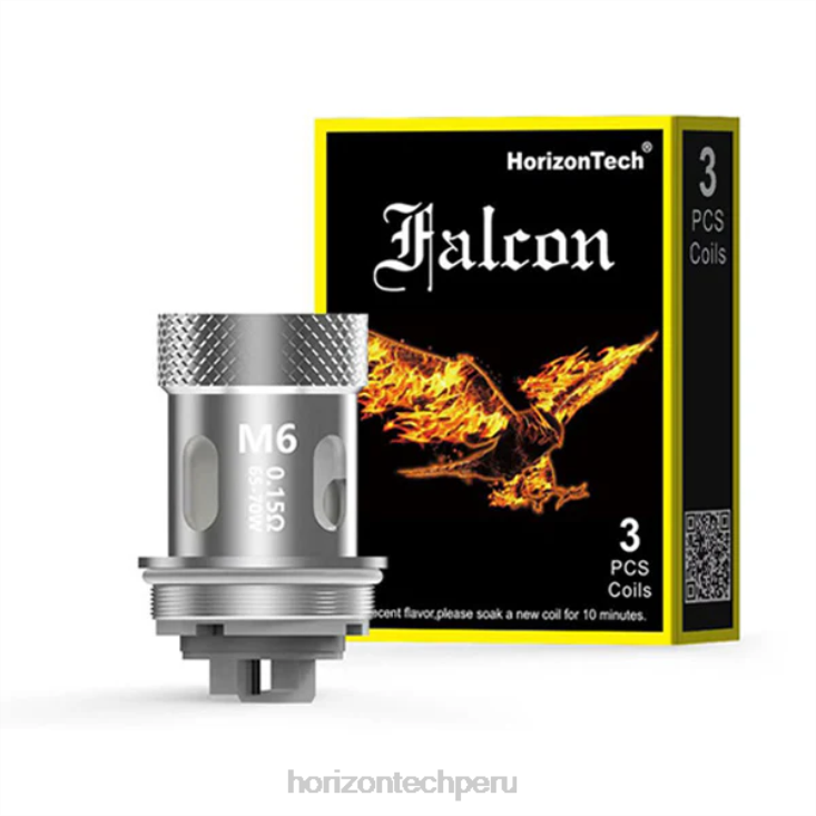 m6 0,15 ohmios (paquete de 3) HorizonTech Falcon bobinas (paquete de 3) - Horizon Tech vape coils - B0HLZ167